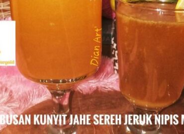 aturan minum kunyit sereh jeruk nipis madu untuk promil